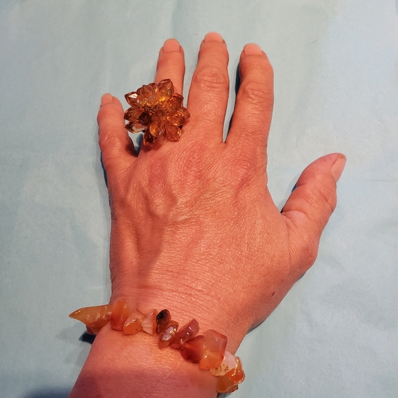 Boho ring and bracelet lot - Picture 1 of 6